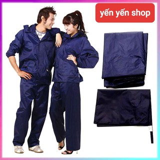 Áo Mưa Bộ Vải Dù XL Siêu Nhẹ Siêu Bền