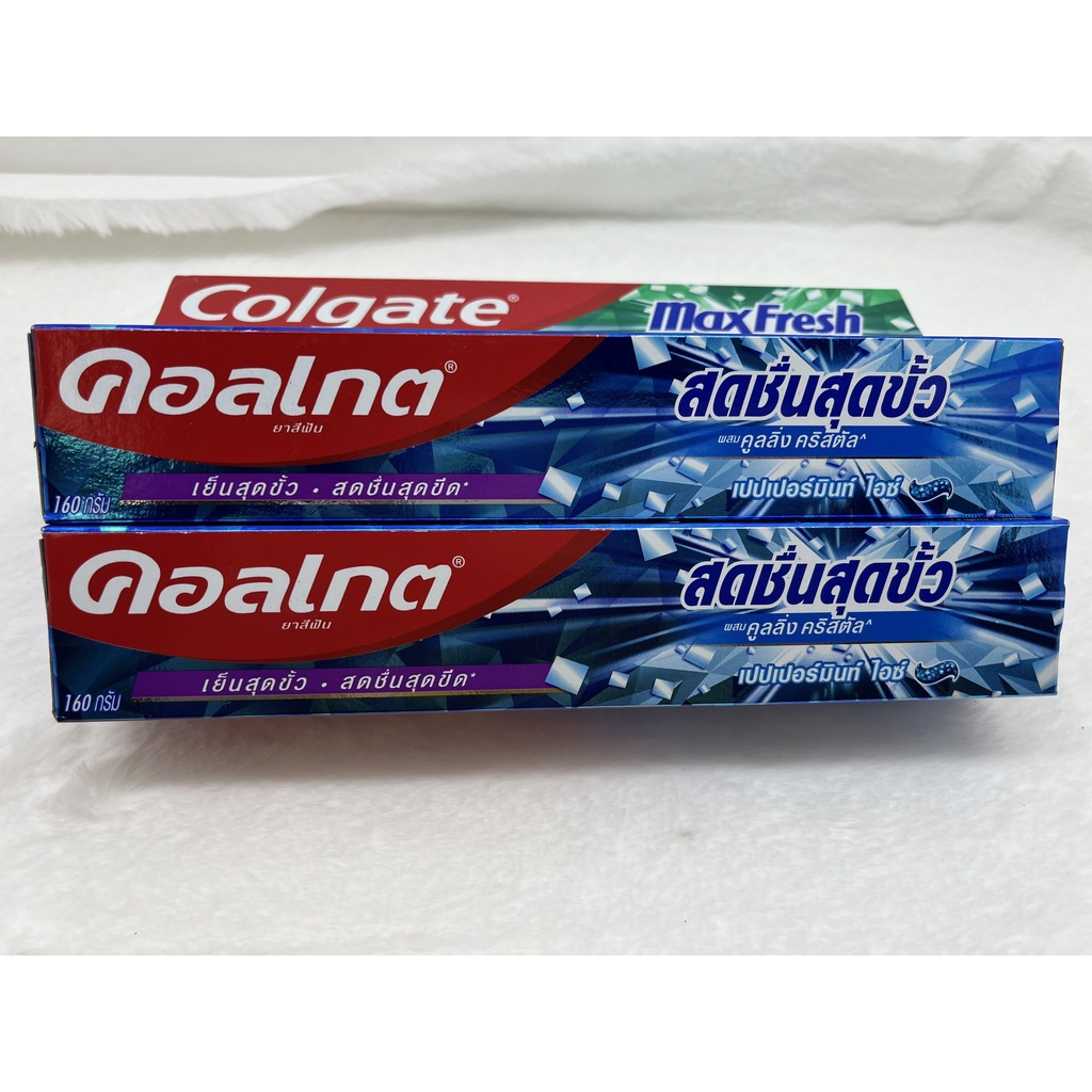 Kem đánh răng Colgate Maxfresh Thái Lan chính hãng - tuýp to 160gr