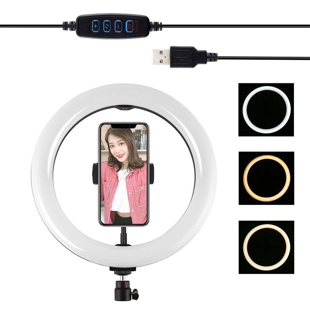 Vòng Đèn LED 10.2 inch Dùng Để Phát Sóng Trực Tiếp