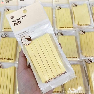 Bông nén rửa mặt Round Nbr Puff
