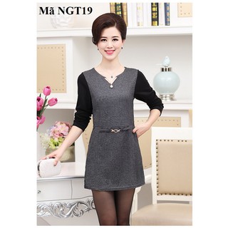 Váy, đầm cho người trung niên, người lớn tuổi NGT19