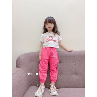 SIÊU PHẨM BỘ CROPTOP CHO BÉ GÁI