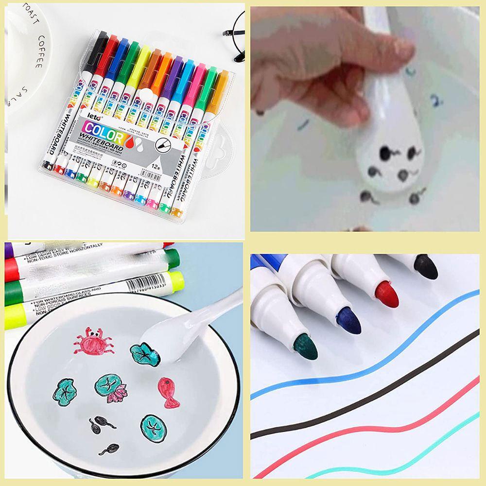 Set 12 Bút Lông Viết Bảng Thần Kì Dành Cho Các Bé