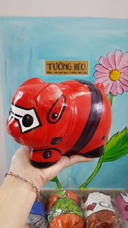 Heo đất handmade - Baymax