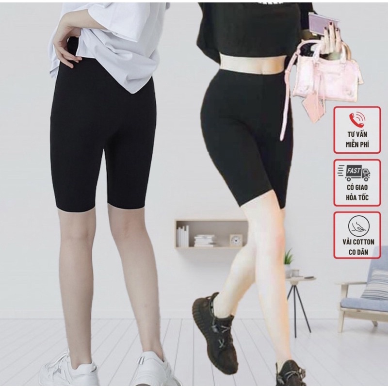 Quần Legging Lững ngố đùi cạp chun bản to , chất thun conton co giản 4 chiều