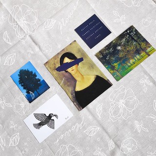 Set 5 Tấm Postcard Trang Trí Đáng Yêu