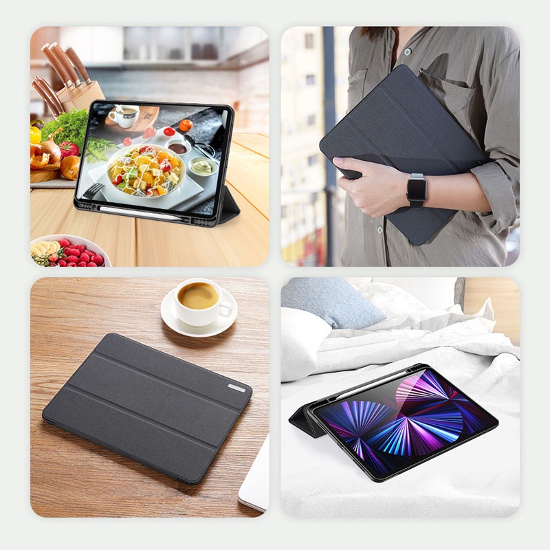 Ốp lưng Dux Ducis iPad Pro 12.9 inch  Chống sốc, Kiểu bao da