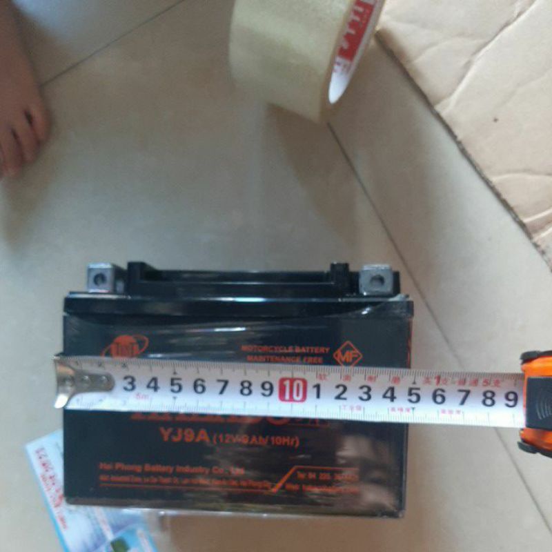 Ắc quy HABACO YJ9A  lùn