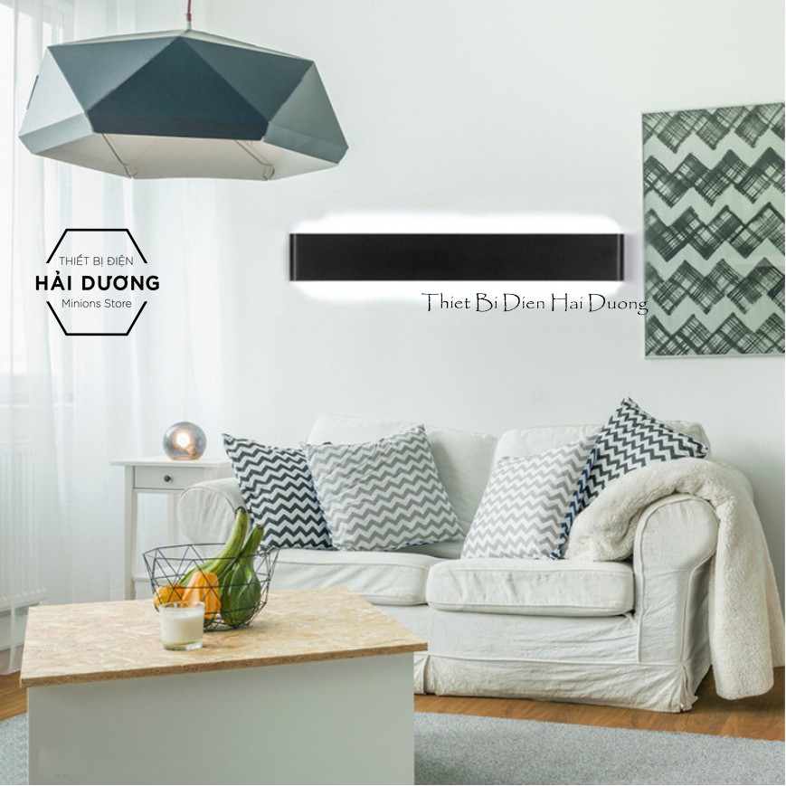 Đèn hắt tường 2 đầu kiểu dáng hiện đại size 61cm TN185 - 22w - Decor nội thất trang trí phòng khách phòng ngủ