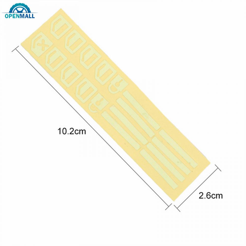 Miếng Dán Dạ Quang Trang Trí Công Tắc Cửa Sổ Xe Hơi