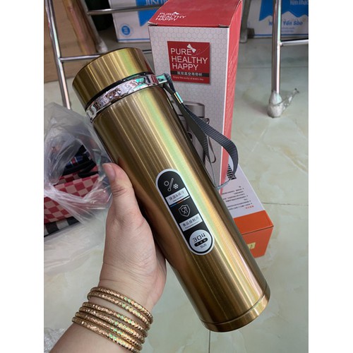 BÌNH GIỮ NHIỆT INOX 304 Không Ghỉ 1000ml giữ nhiệt tốt, không bị mùi - BOTTLE SPORT