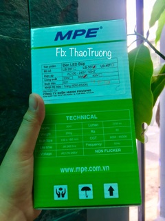 Đèn led bulb. MPE 30W