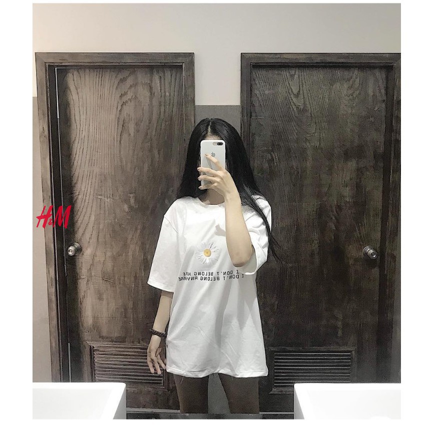 FREESHIP ĐƠN 99K_ÁO THUN NỮ HÈ in BÔNG HOA TRƯỚC NGỰC . . | BigBuy360 - bigbuy360.vn