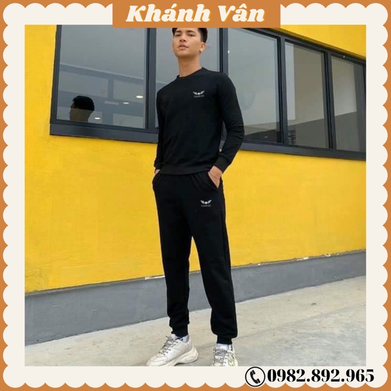 Bộ nỉ nam, bộ thể thao nam thu đông cực ấm hàng loại 1
