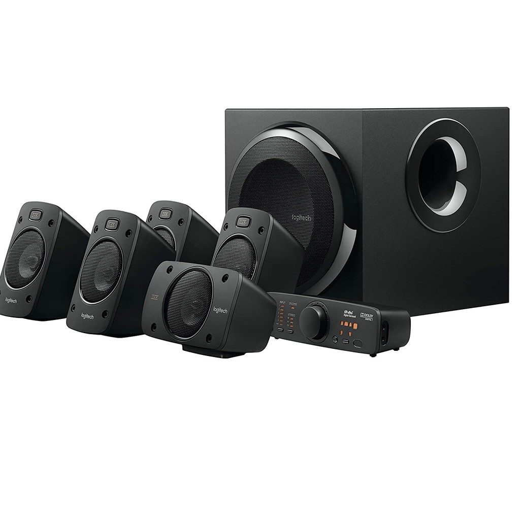 Loa Vi Tính Logitech Z906 5.1 1000W - Hàng Chính Hãng