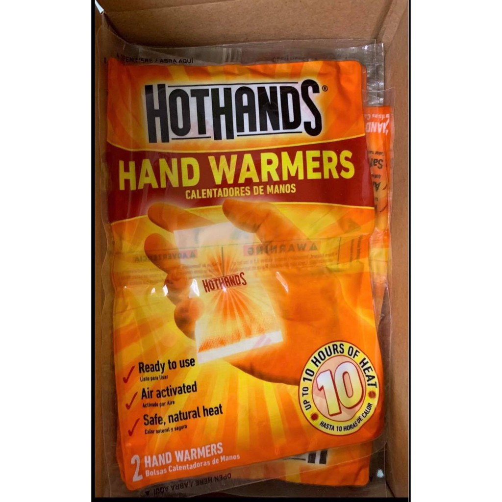 Miếng Giữ Ấm Tay Và Chân Hothands Hand Warmers 10 giờ - Mỹ