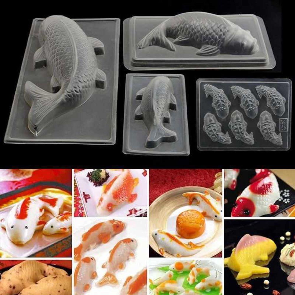 Khuôn Nhựa Làm Bánh Kem / Thạch Rau Câu DIY