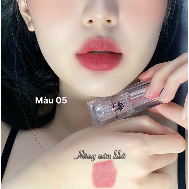 Son thỏi siêu lì kháng nước không dính cốc