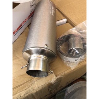 Lon pô xe máy LeoVince tặng kèm tiêu cnc