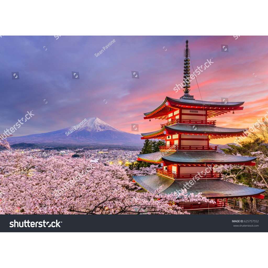 Tranh lụa 3d Phong Cảnh Nhật Bản PCNB-03