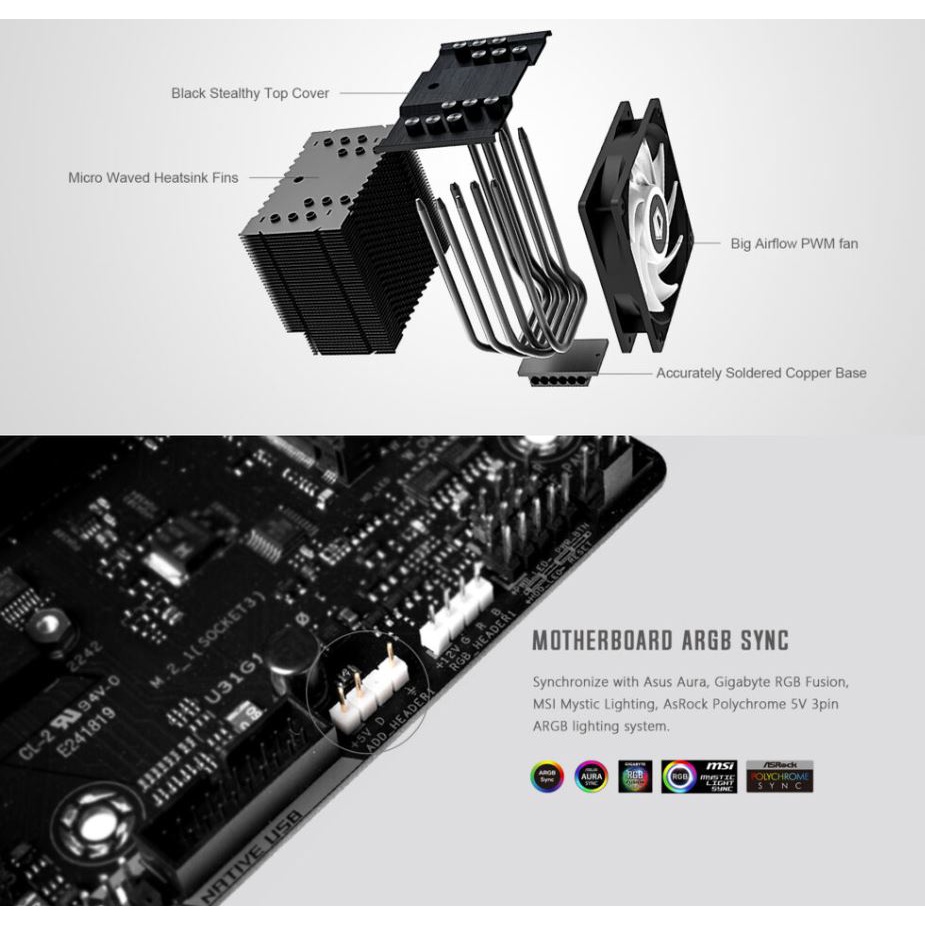 TẢN NHIỆT CPU IDCOOLING SE226XT ARGB