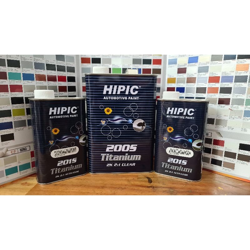 Sơn bóng 2k Hipic 200S sản phẩm Axalta sản xuất Malaysia  Sơn ô tô và xe máy