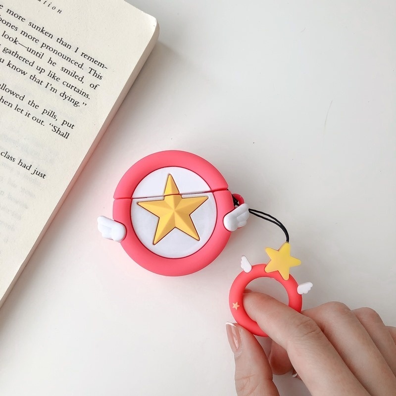 Vỏ Bảo Vệ Hộp Sạc Tai Nghe Airpods Pro 5 Mềm Hình Chú Gấu Nhỏ Dễ Thương