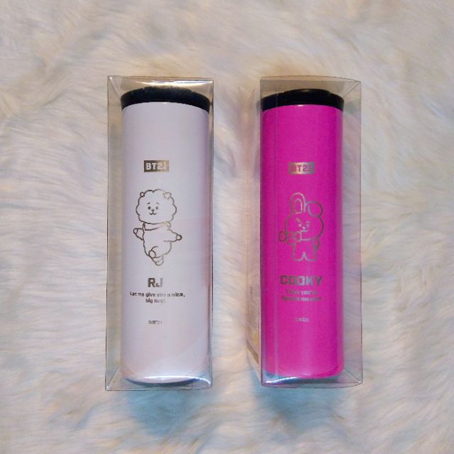 Đồ BT21 Homeplus có sẵn - Cốc, găng tắm, bình giữ nhiệt