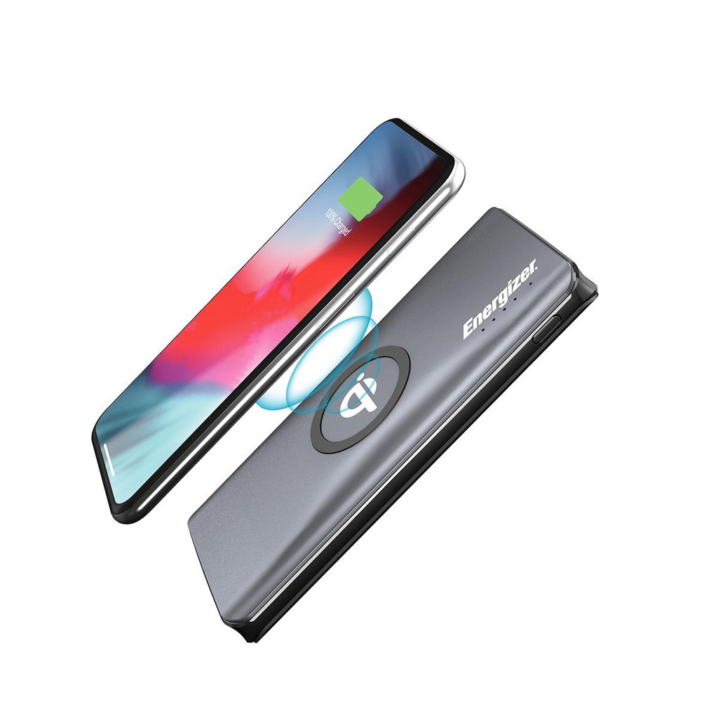 Pin Dự Phòng Tích Hợp Sạc Không Dây Energizer QE10005CQ - 10,000mAh, QC3.0, USB-C PD 3.0