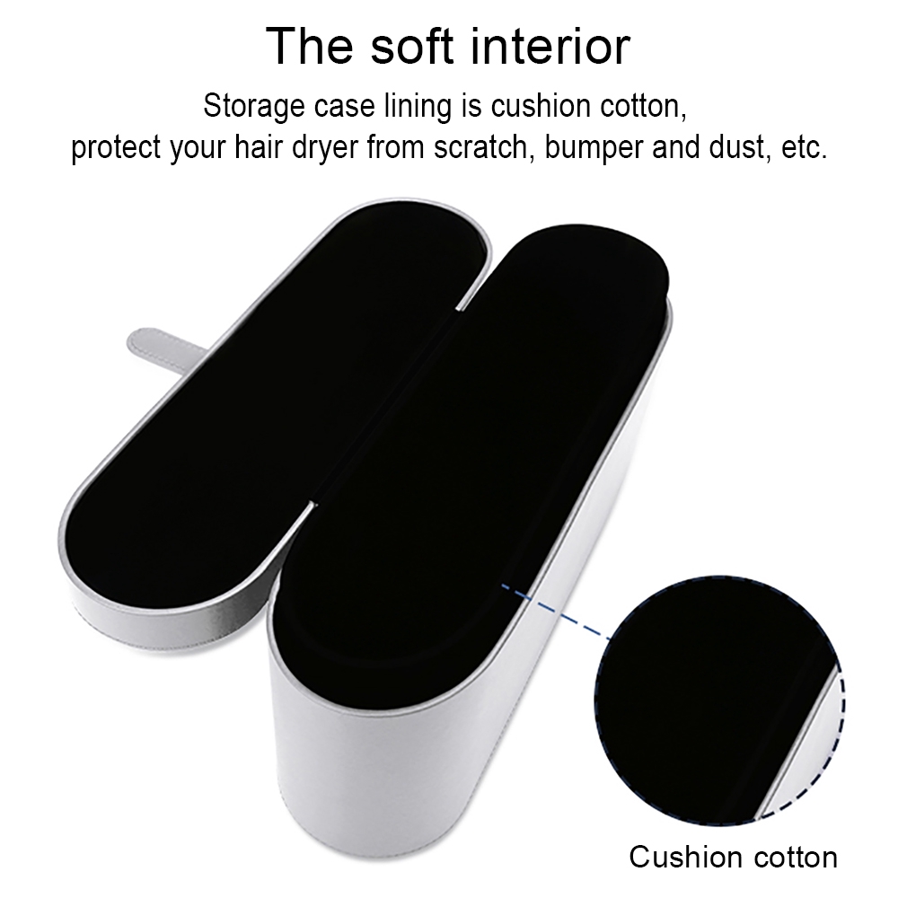Hộp Đựng Máy Sấy Tóc Dyson Supersonic Cứng Chống Trầy Xước Có Nam Châm