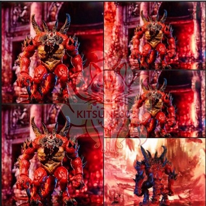 Mở đặt phòng 1/10 mô hình Diablo, Al'Diabolos