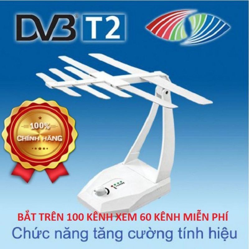 Ăng-ten TV kỹ thuật số trong nhà, Anten DVB T2 Model TB105 KD Hàng Chính Hãng HONJIANDA