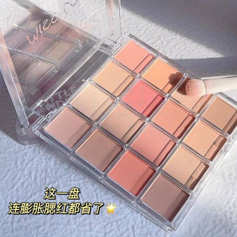 Bảng phấn mắt 16 màu tông đất thời trang