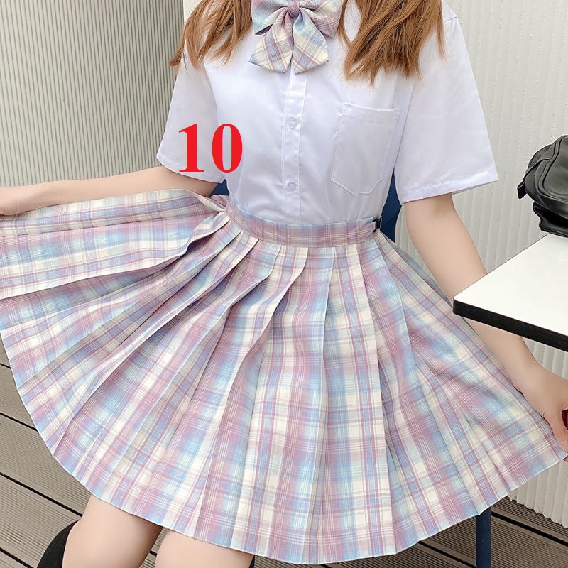 Lẻ váy + nơ ca rô seifuku - JK xinh xinh giá rẻ .