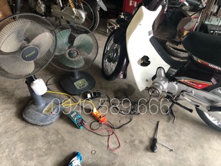 Bộ Phát Điện Gắn Xe Máy
