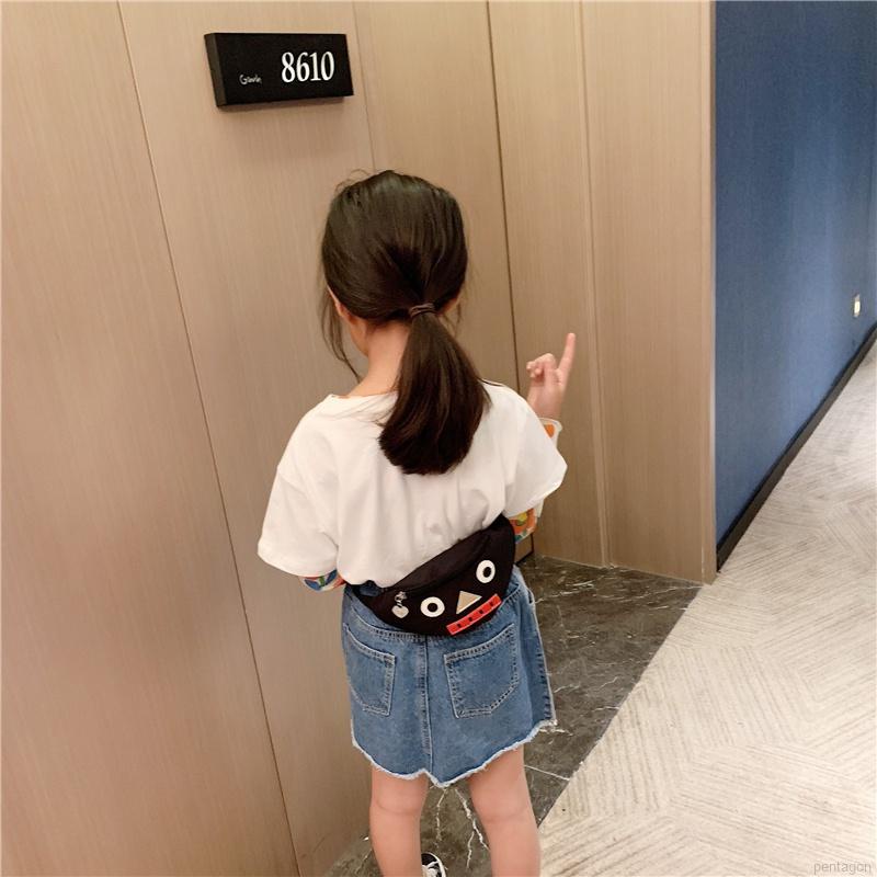 Túi Đeo Chéo Hình Robot Hoạt Hình Dễ Thương Cho Bé