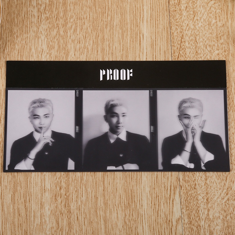 Thẻ Ảnh Bằng PVC In Hình Nhóm Nhạc BTS JK V JIMIN JIN SUGA RM J-HOPE 3