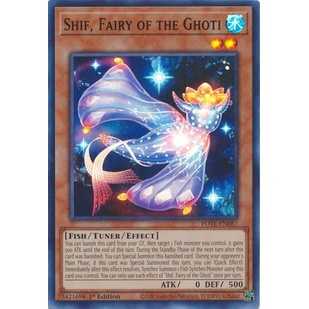Thẻ Bài Yugioh Shif, Fairy of the Ghoti - POTE-EN087 - Super Rare 1st Edition