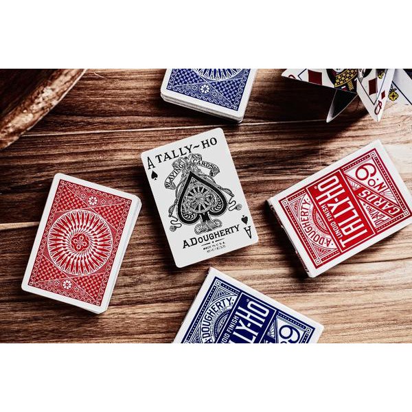 [người bán địa phương] Bộ Bài Tây Tally-Ho Playing Cards, Thẻ Sưu Tập Bicycle, Trò Chơi Thẻ Ma Thuật, Đạo Cụ Ảo Thuật Ch