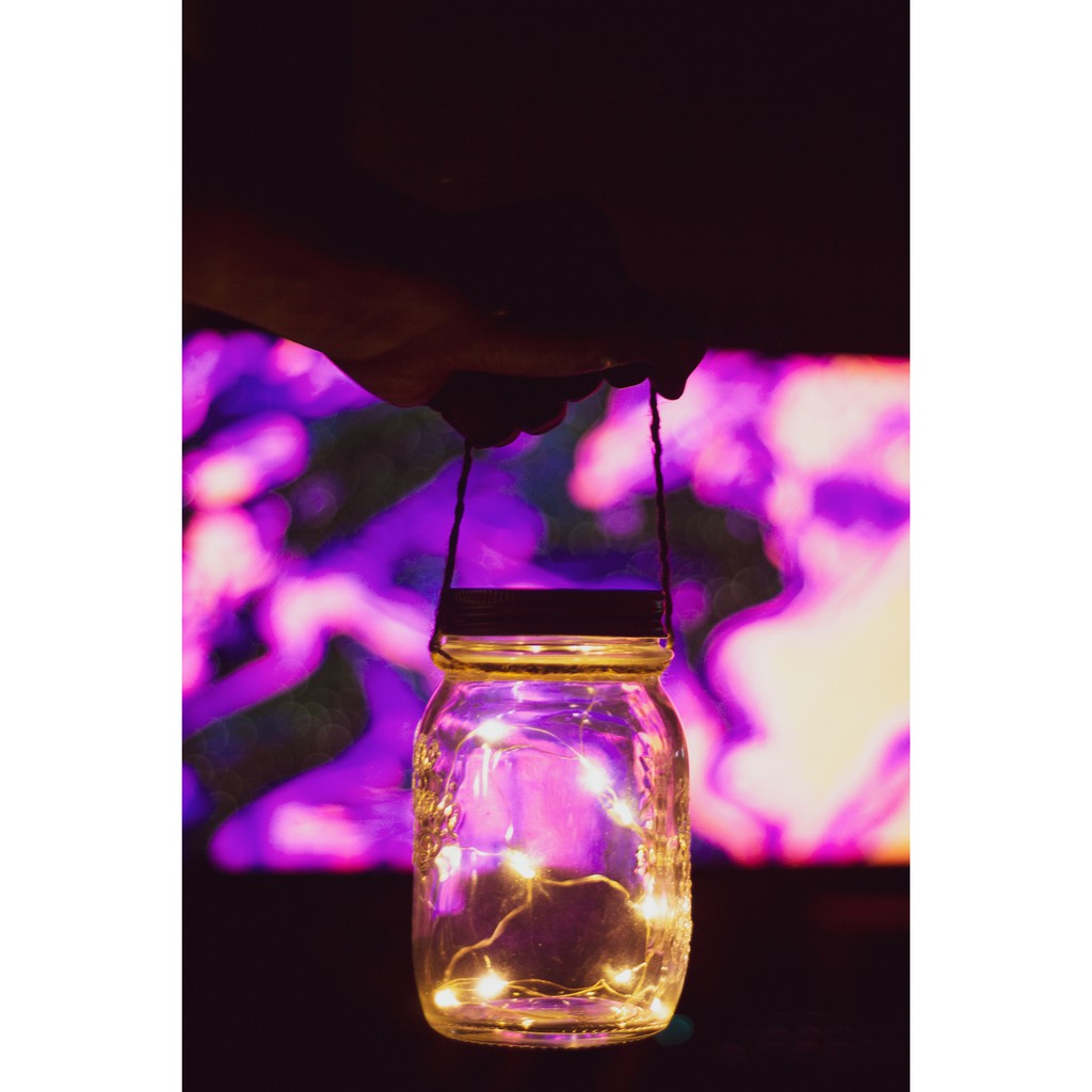 Dây đèn đom đóm LED trang trí - Đèn fairy light đom đóm có sẵn pin dùng được ngay | BigBuy360 - bigbuy360.vn