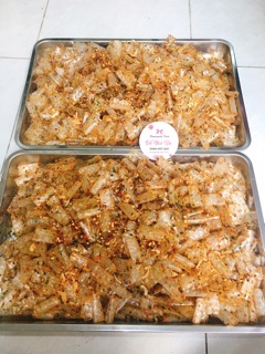 Bánh tráng hành (ăn chay được)