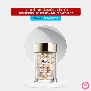 Tinh chất giảm nếp nhăn RoC Retinol Correxion Line Smoothing Night Serum Capsules ( 30 viên x 10.5mL )