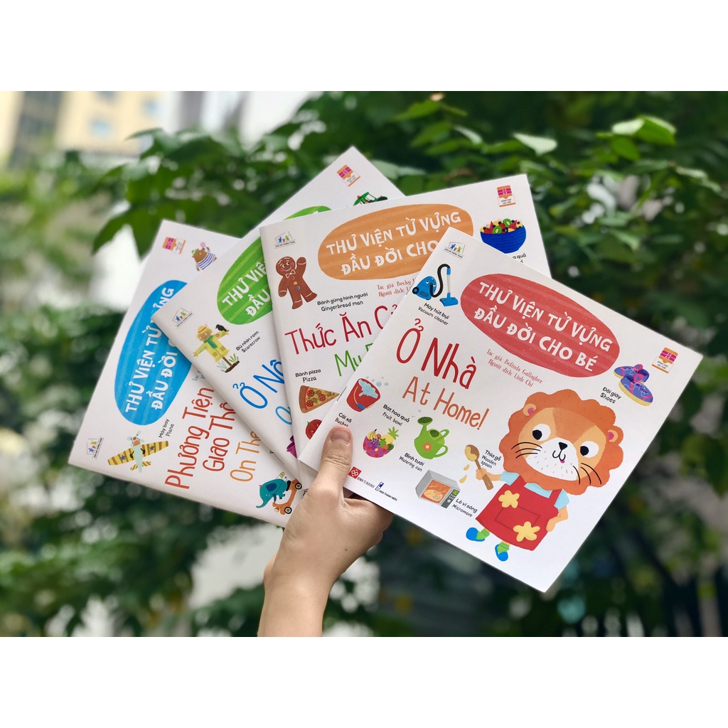 Sách Cùng Con Trưởng Thành - Thư Viện Từ Vựng Đầu Đời Cho Bé - Chọn Lẻ