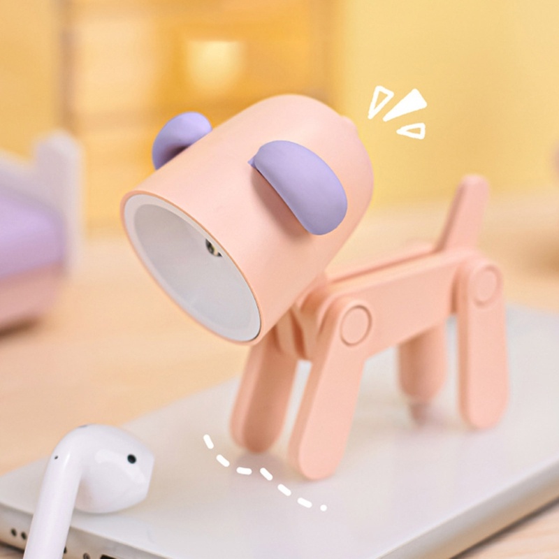 Đèn LED Để Bàn Mini Hình Chú Cún Đáng Yêu