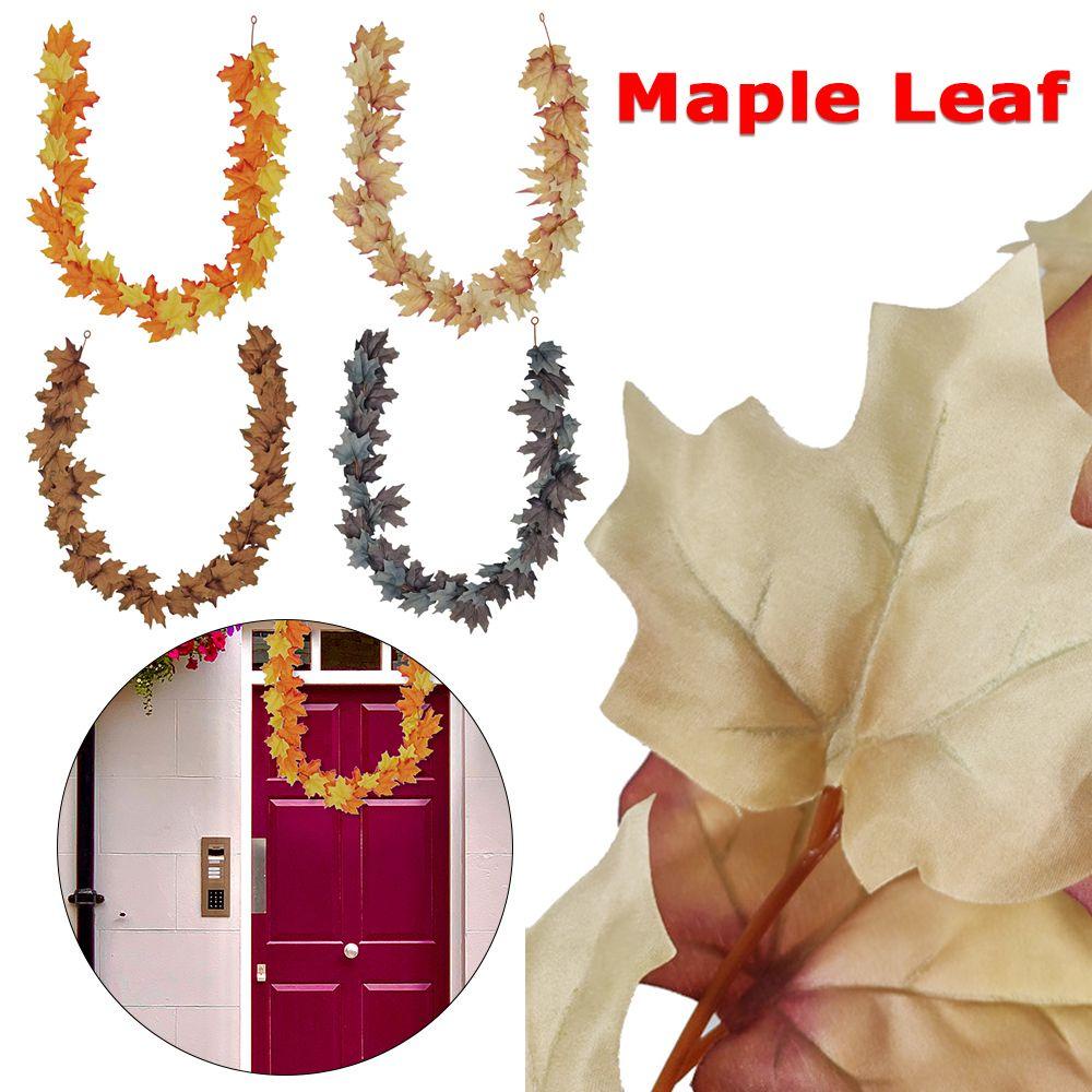 Nhánh Lá Phong Giả Trang Trí Halloween / Giáng Sinh