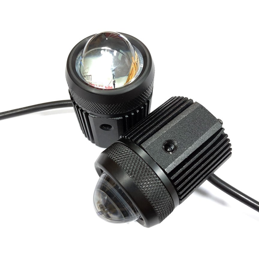 Đèn LED Trợ sáng bi cầu mini 2 chế độ ( mẫu mới không cần cục nguồn )