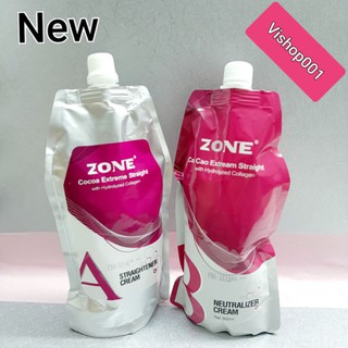 Bộ thuốc duỗi tóc Zone A & B full size 500mlx2