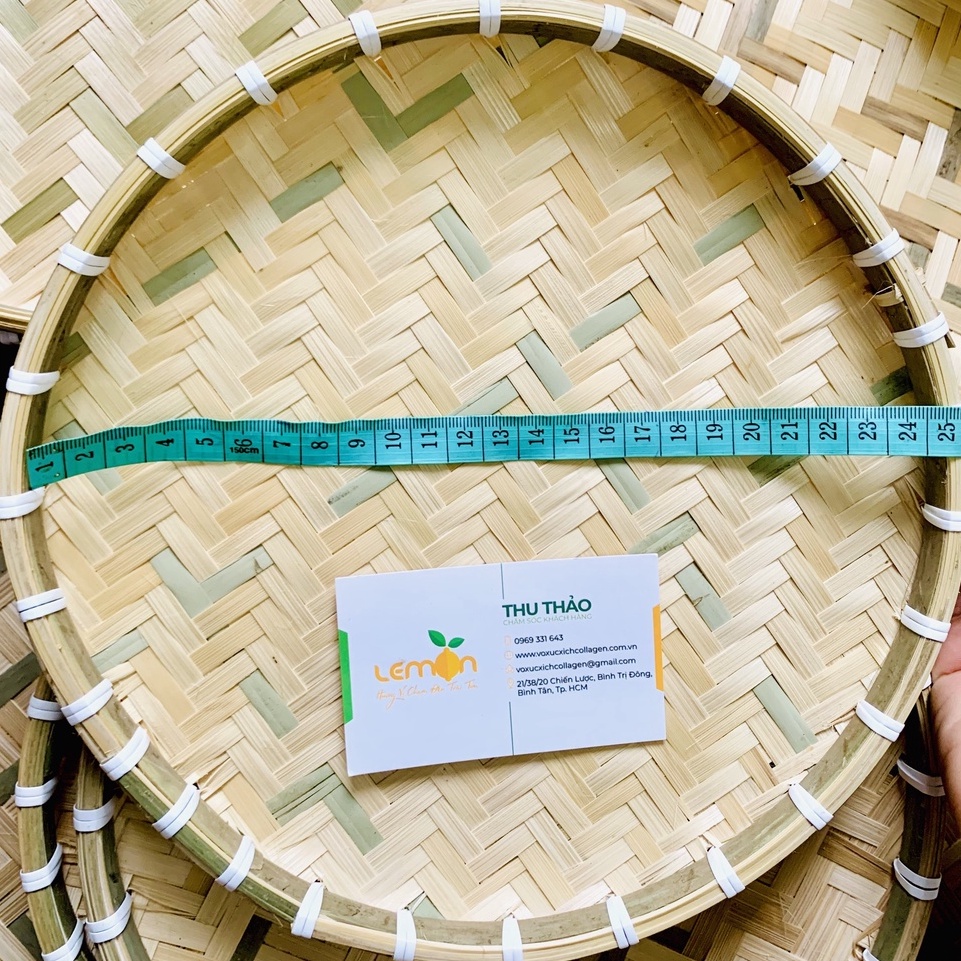 Mẹt tre bún đậu mắm tôm, mẹt tre trang trí, mẹt gà - Loại dày, nhiều size