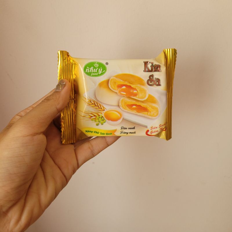 Bánh Pía KIM SA Trứng Chảy Ít Ngọt - 1 cái lẻ