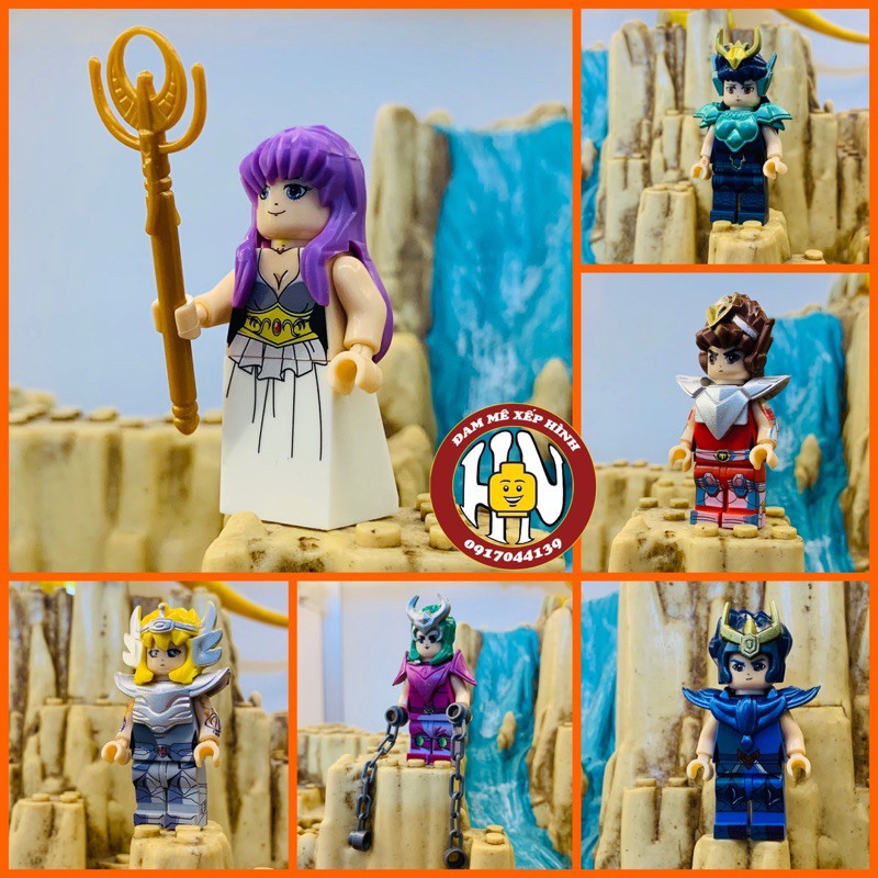 Đồ chơi minifigures - 12 cung hoàn đạo - PG 8128 - ( Bản màu thường ) - Hàng siêu đẹp !